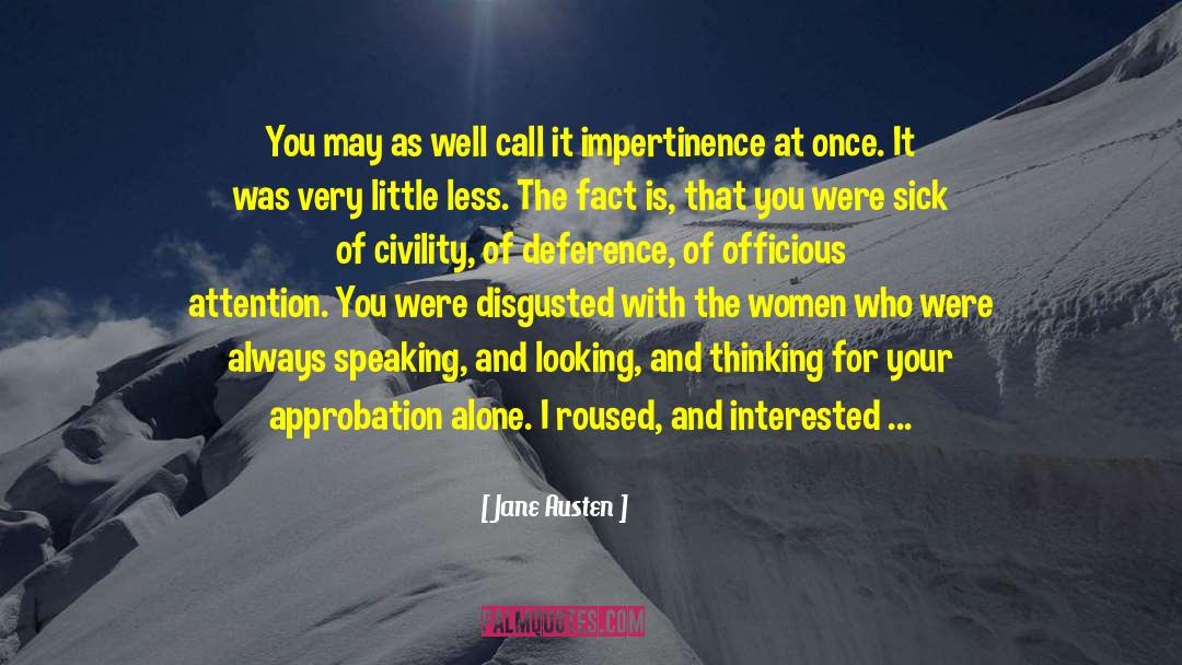 Deference quotes by Jane Austen