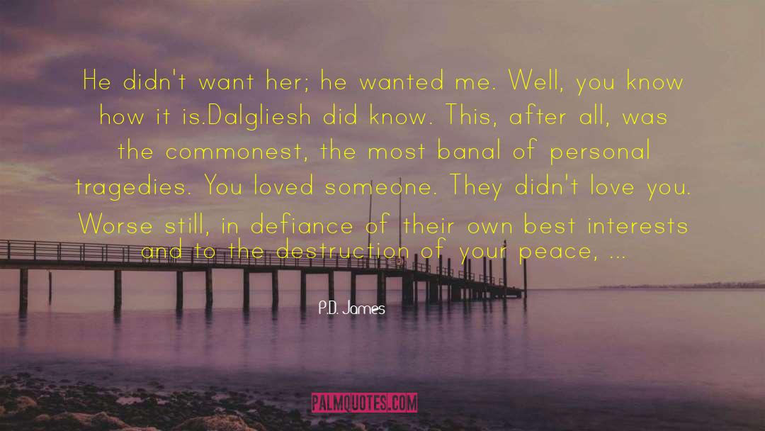 Defiance quotes by P.D. James