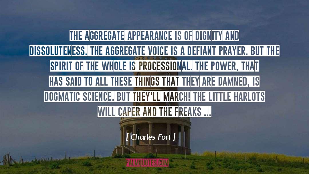 Defiant quotes by Charles Fort