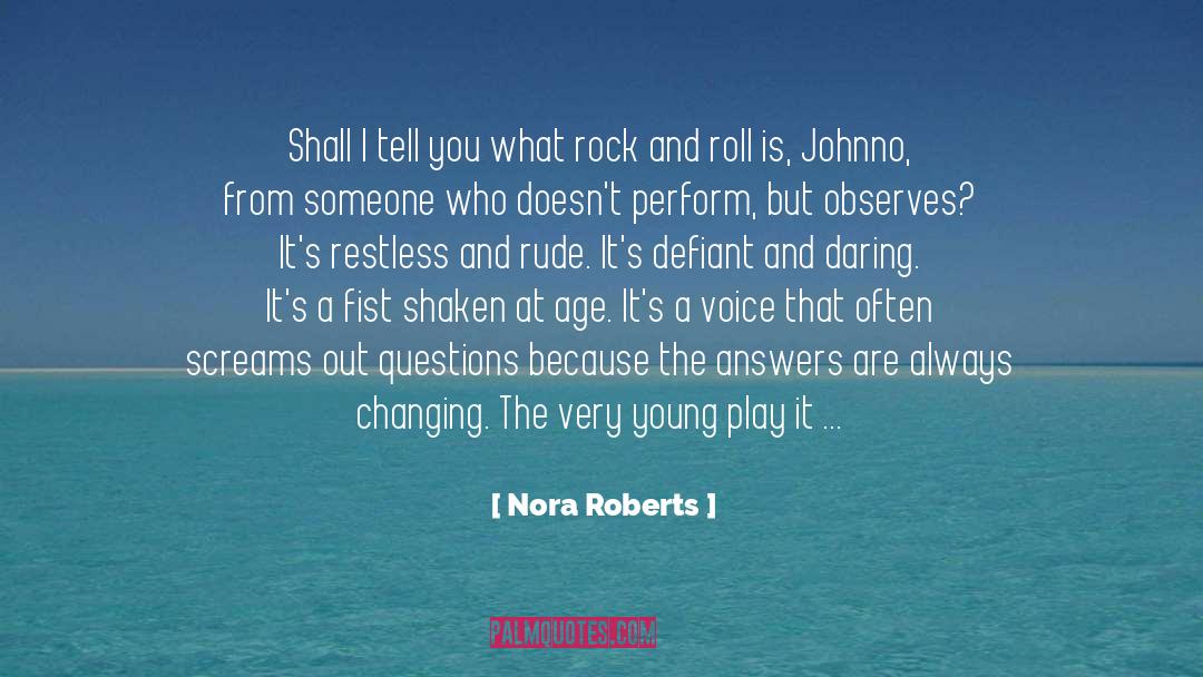 Defiant quotes by Nora Roberts
