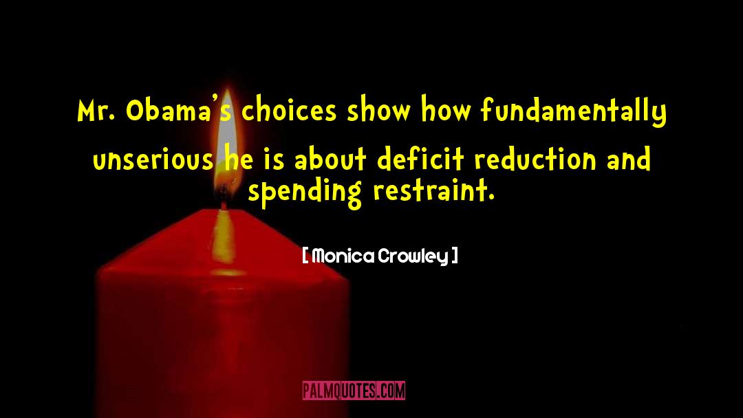 Deficit quotes by Monica Crowley