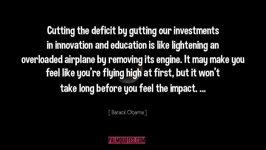 Deficit quotes by Barack Obama