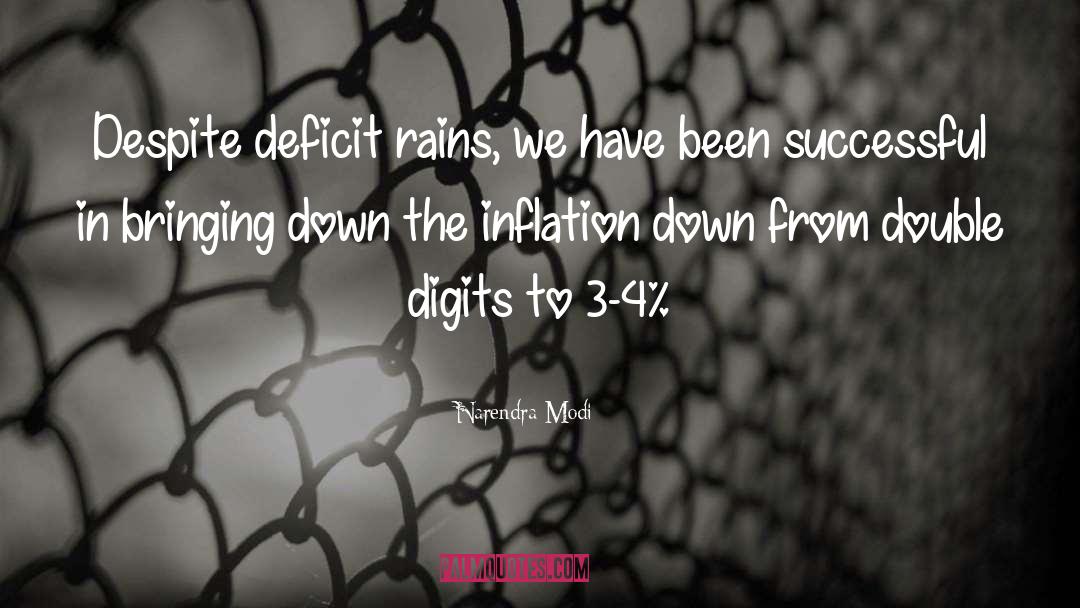 Deficit quotes by Narendra Modi