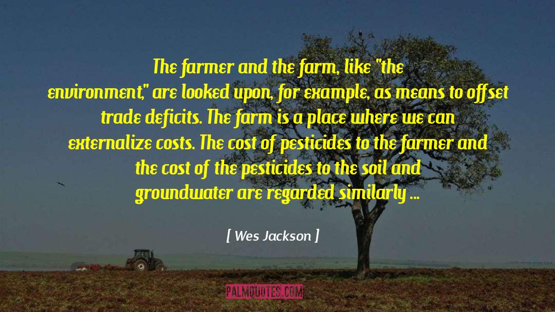 Deficits quotes by Wes Jackson