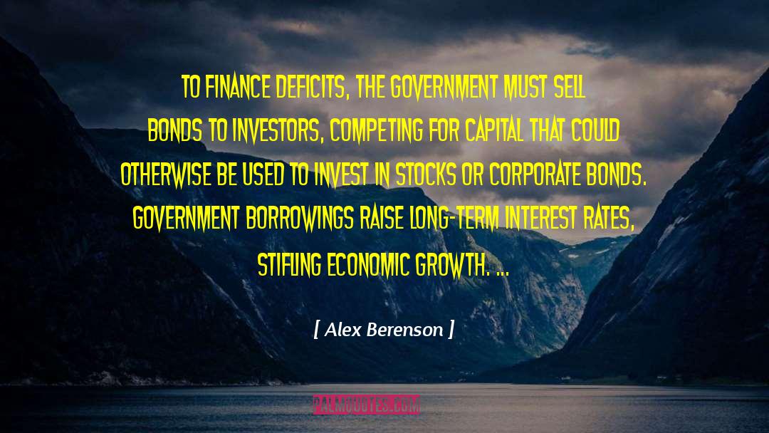 Deficits quotes by Alex Berenson