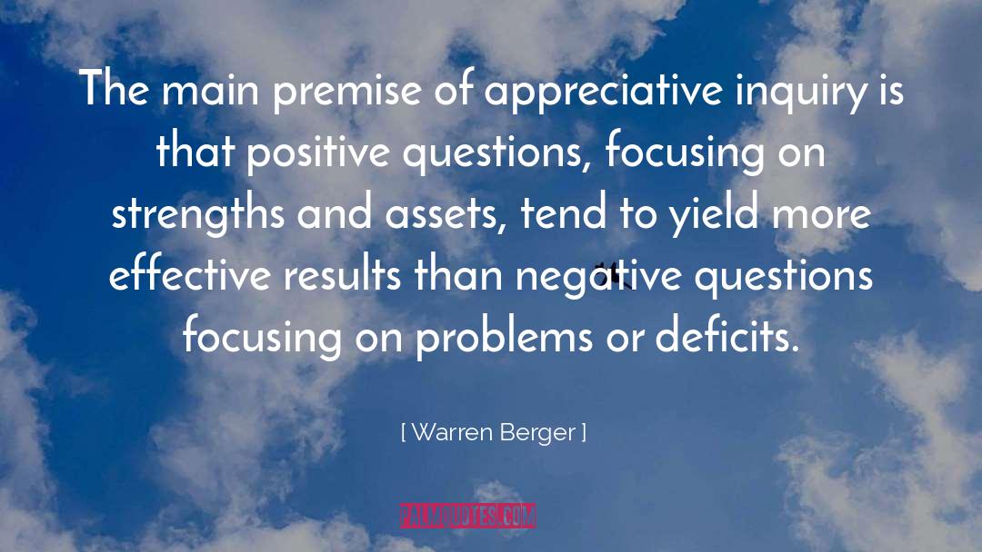Deficits quotes by Warren Berger