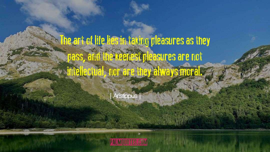 Define Life quotes by Aristippus