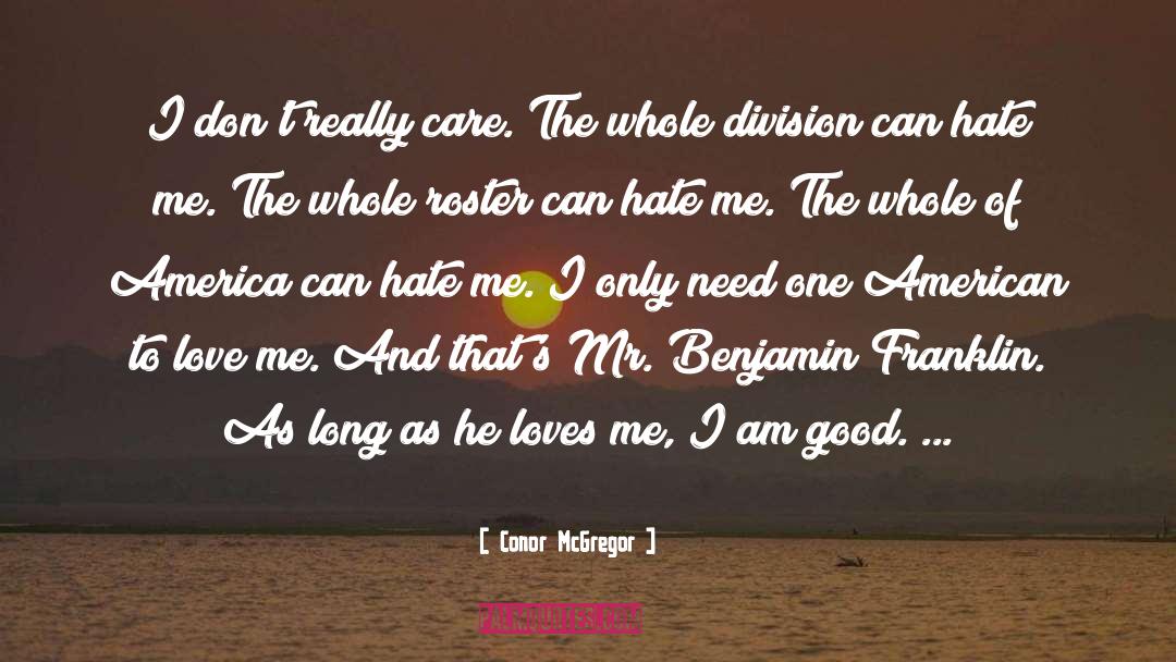 Define Love quotes by Conor McGregor