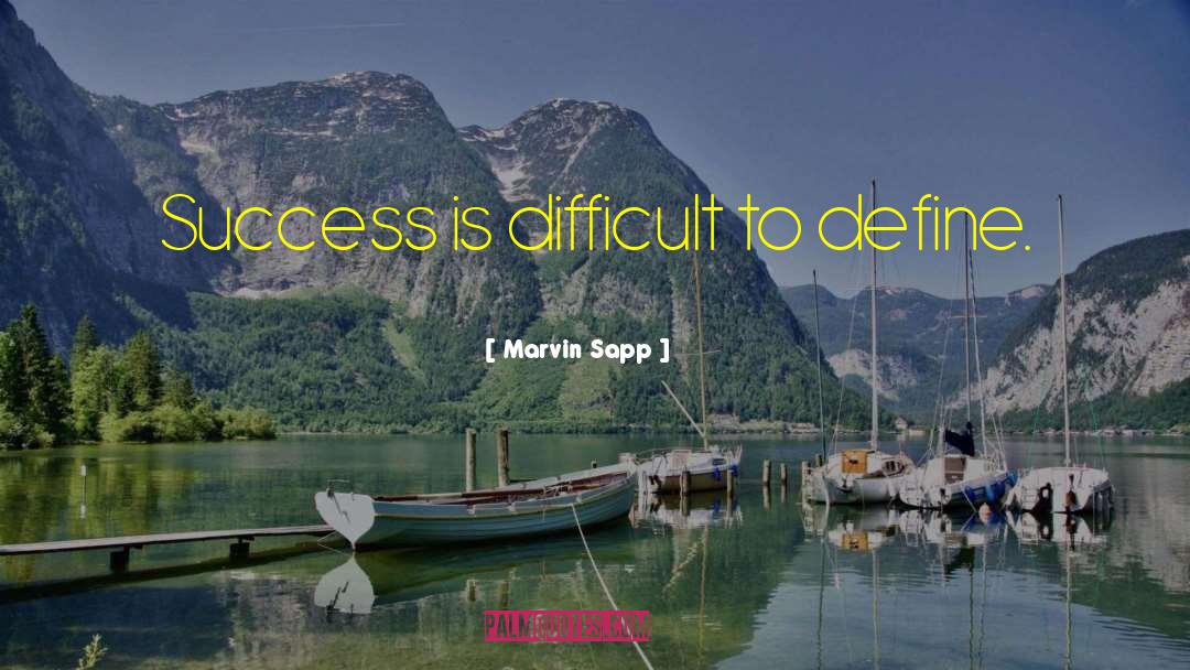 Define Success quotes by Marvin Sapp