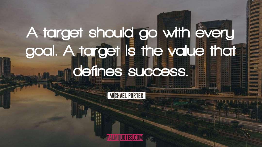 Define Success quotes by Michael Porter