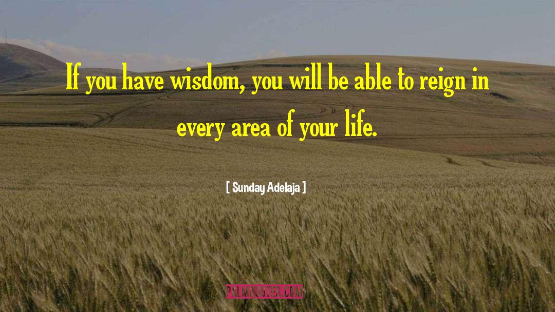 Define Wisdom quotes by Sunday Adelaja
