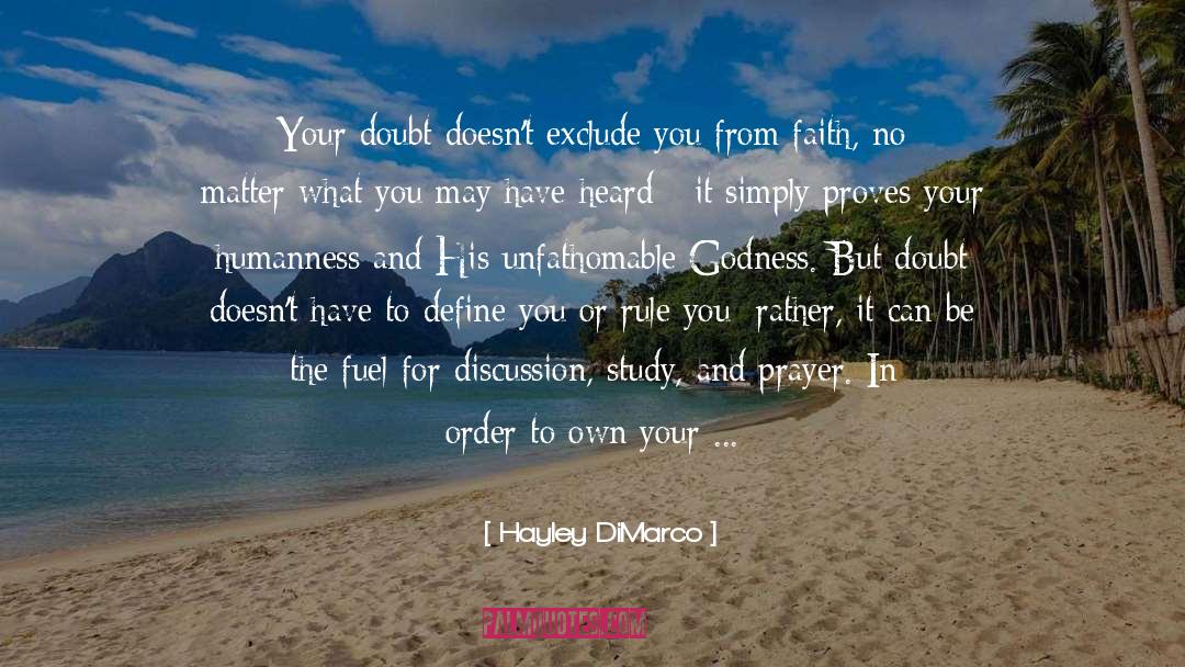 Define You quotes by Hayley DiMarco