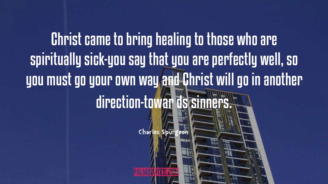 Define Your Direction quotes by Charles Spurgeon