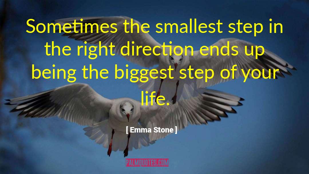 Define Your Direction quotes by Emma Stone
