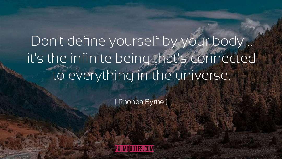 Define Yourself quotes by Rhonda Byrne