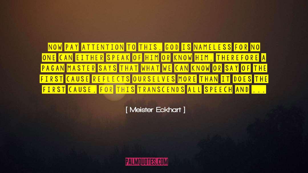 Defined By Inner Perceptions quotes by Meister Eckhart