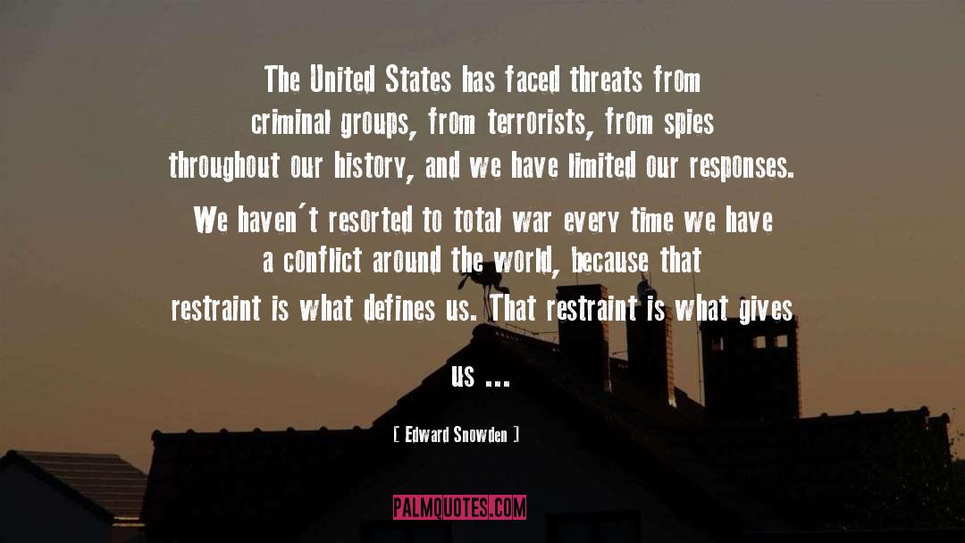 Defines Us quotes by Edward Snowden