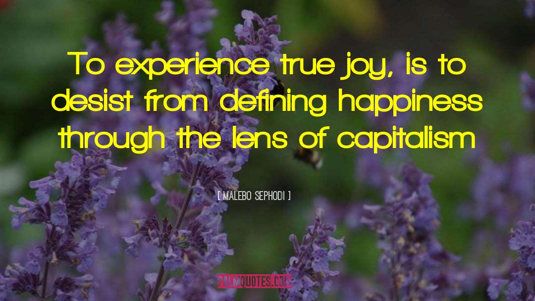 Defining Happiness quotes by Malebo Sephodi