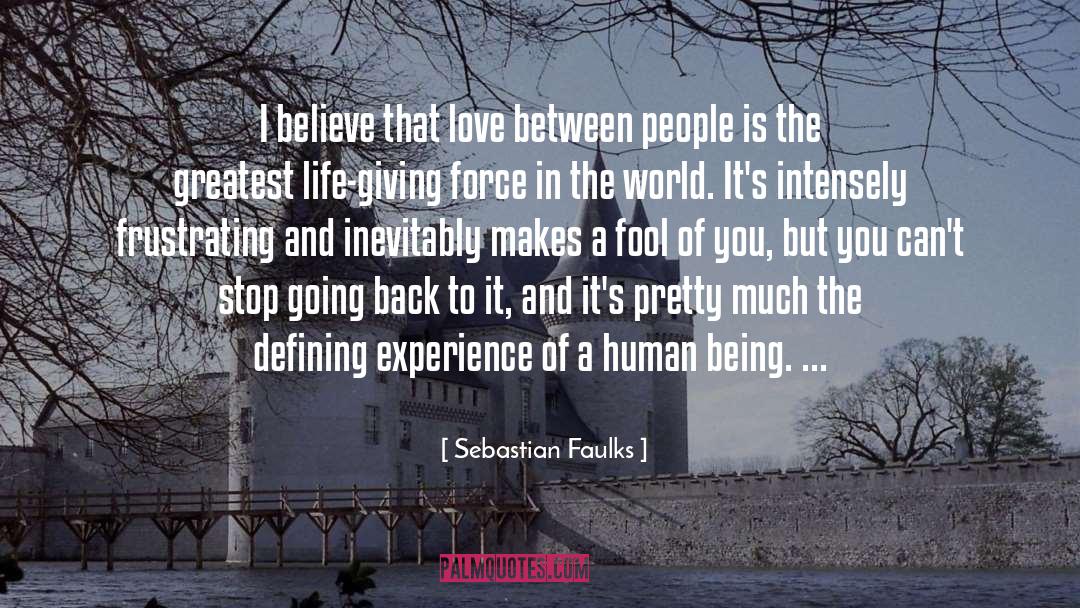 Defining Myself quotes by Sebastian Faulks