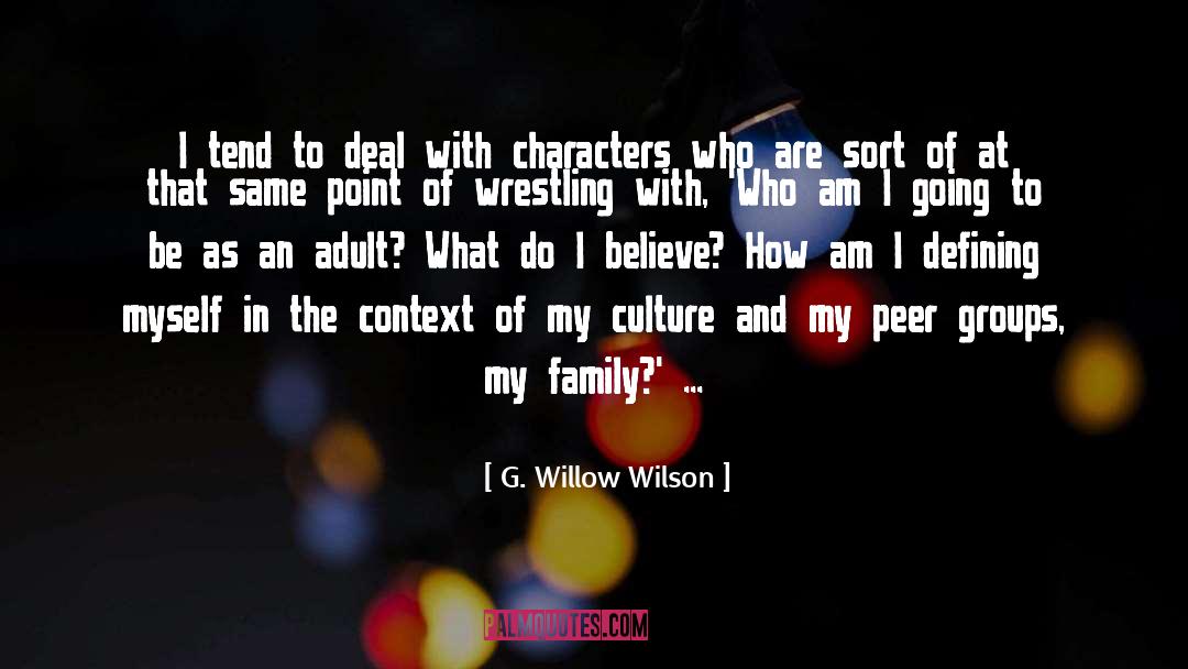 Defining Myself quotes by G. Willow Wilson