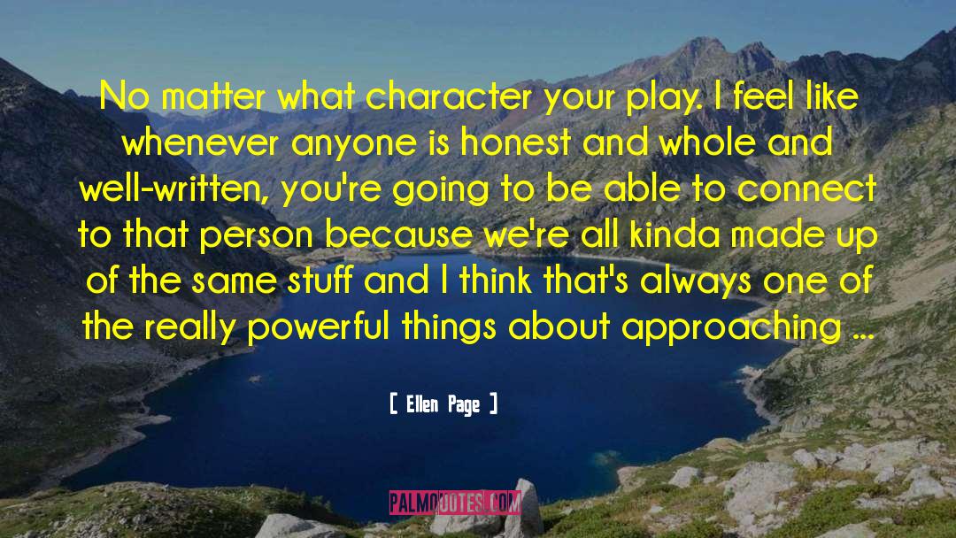 Defining Role quotes by Ellen Page