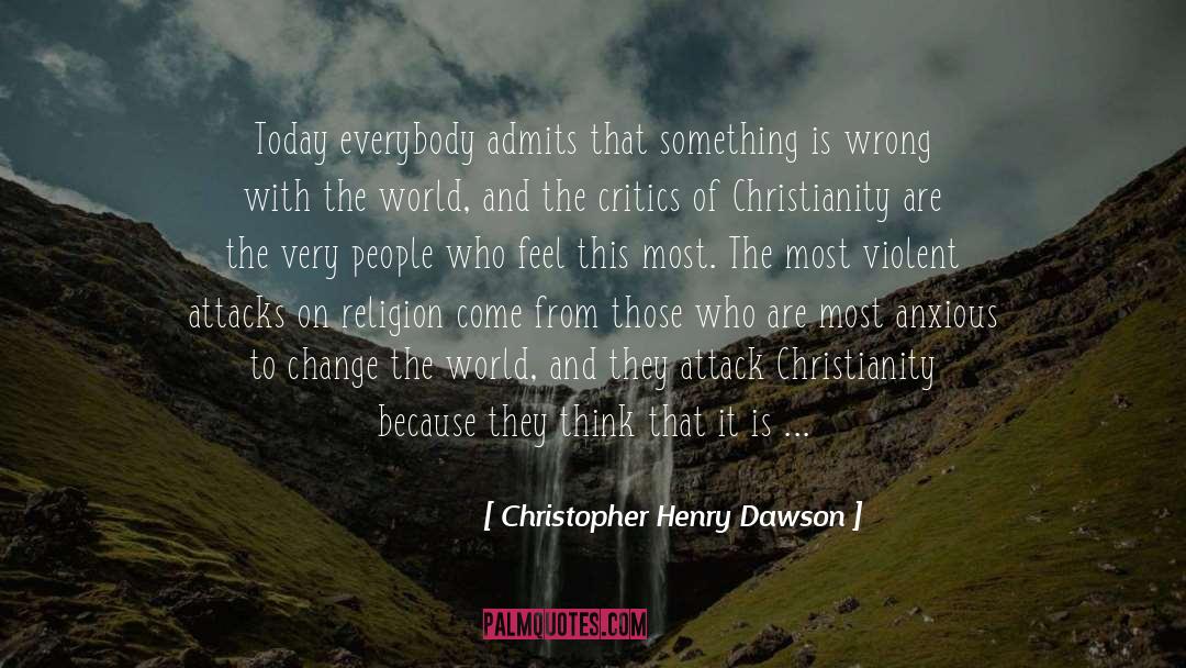 Definite Atonement quotes by Christopher Henry Dawson