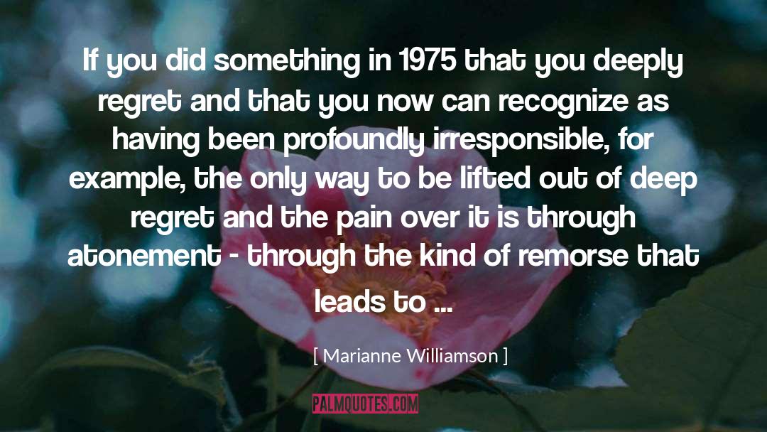Definite Atonement quotes by Marianne Williamson