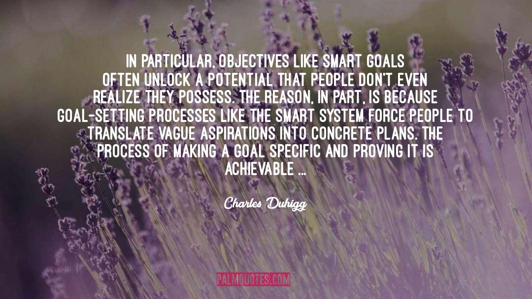 Definite Goal quotes by Charles Duhigg