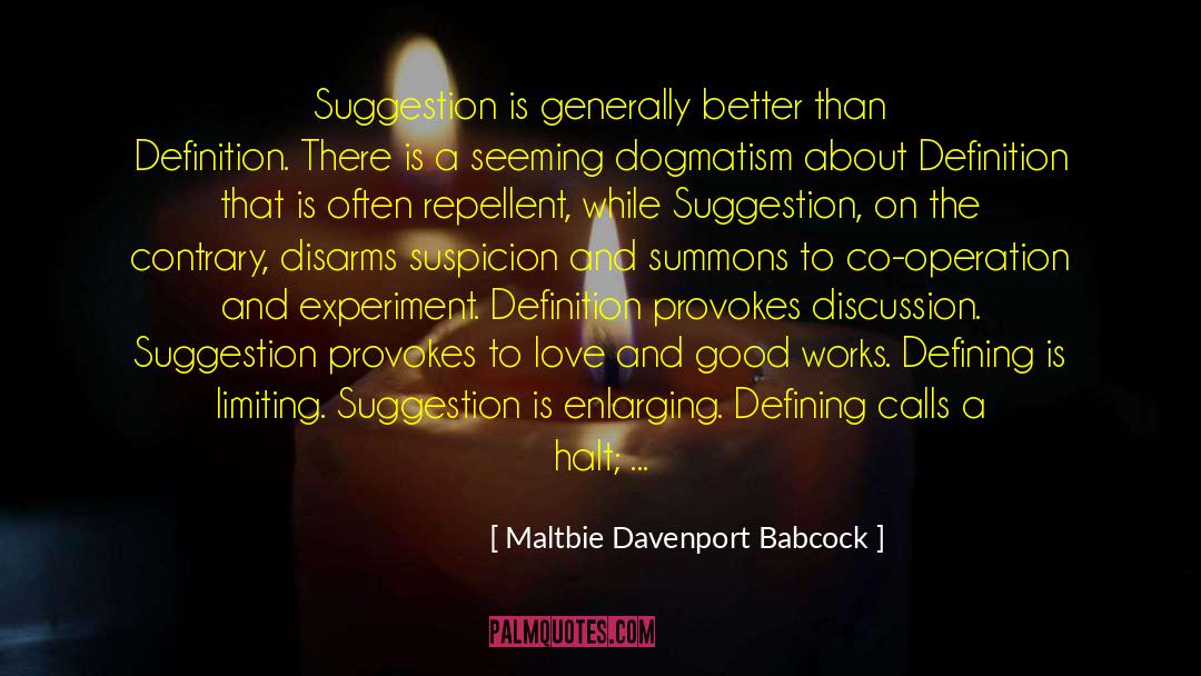 Definition Of Advocacy quotes by Maltbie Davenport Babcock