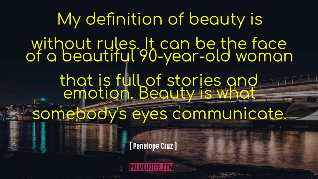 Definition Of Beauty quotes by Penelope Cruz