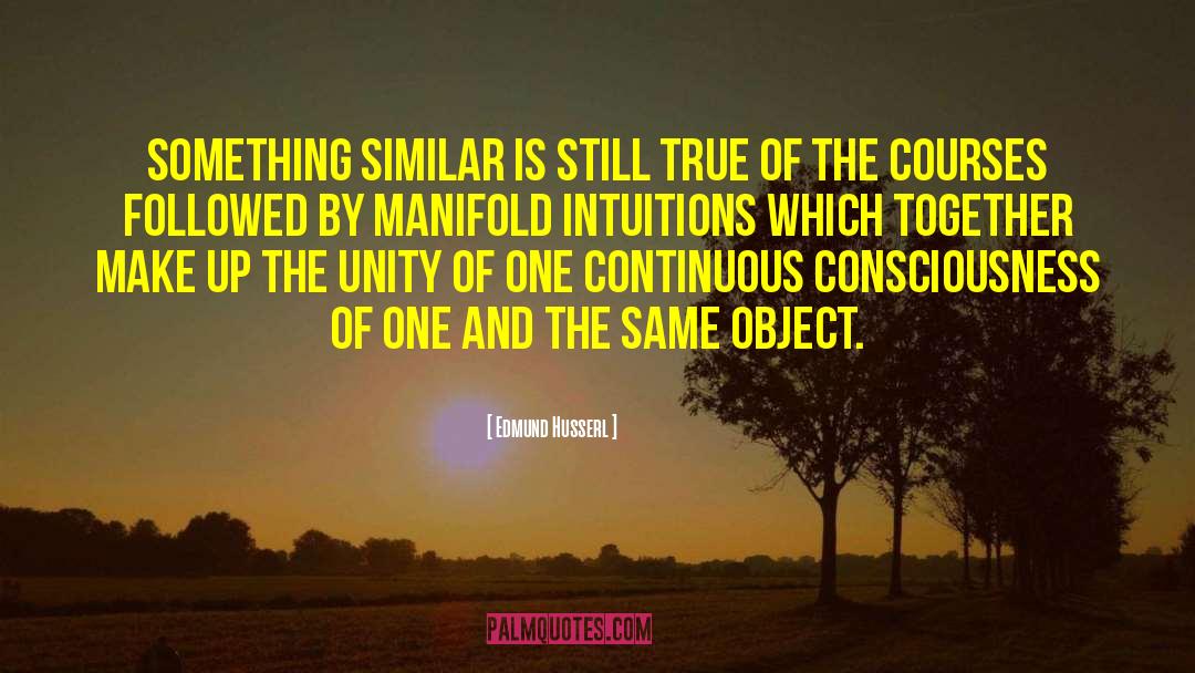 Definition Of Consciousness quotes by Edmund Husserl