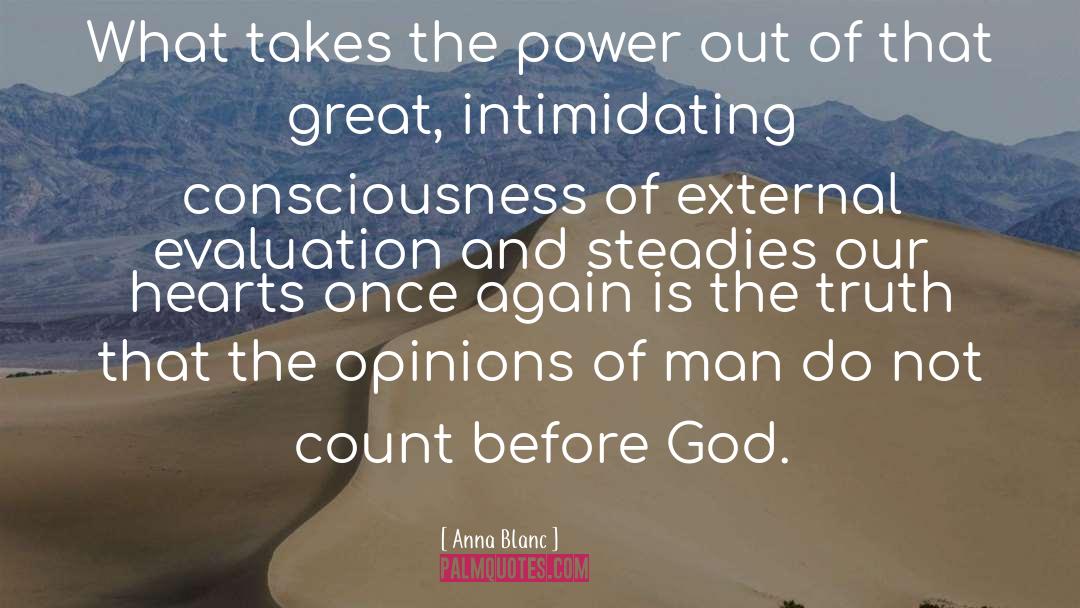 Definition Of Consciousness quotes by Anna Blanc