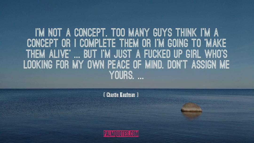 Definition Of Feminism quotes by Charlie Kaufman