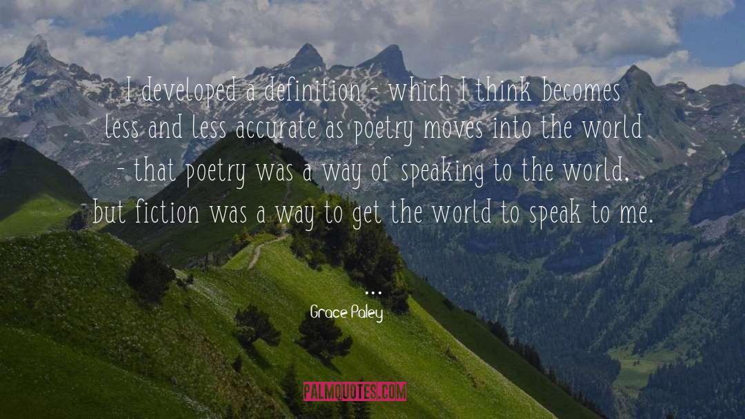 Definition Of Insanity quotes by Grace Paley