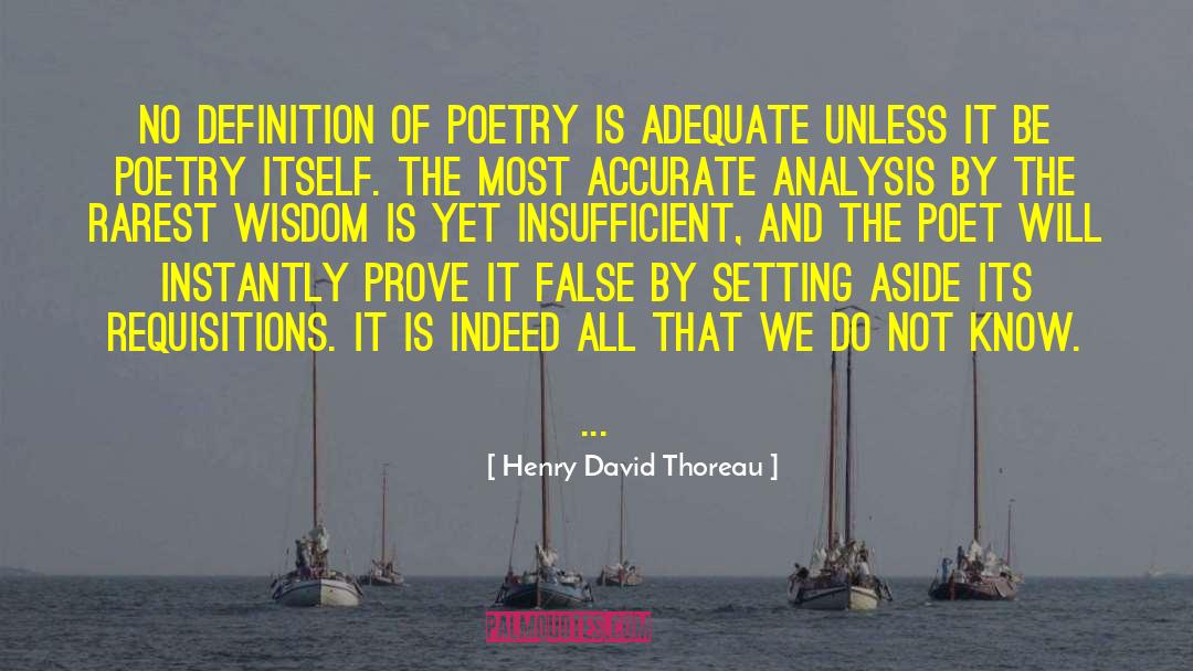 Definition Of Stress quotes by Henry David Thoreau