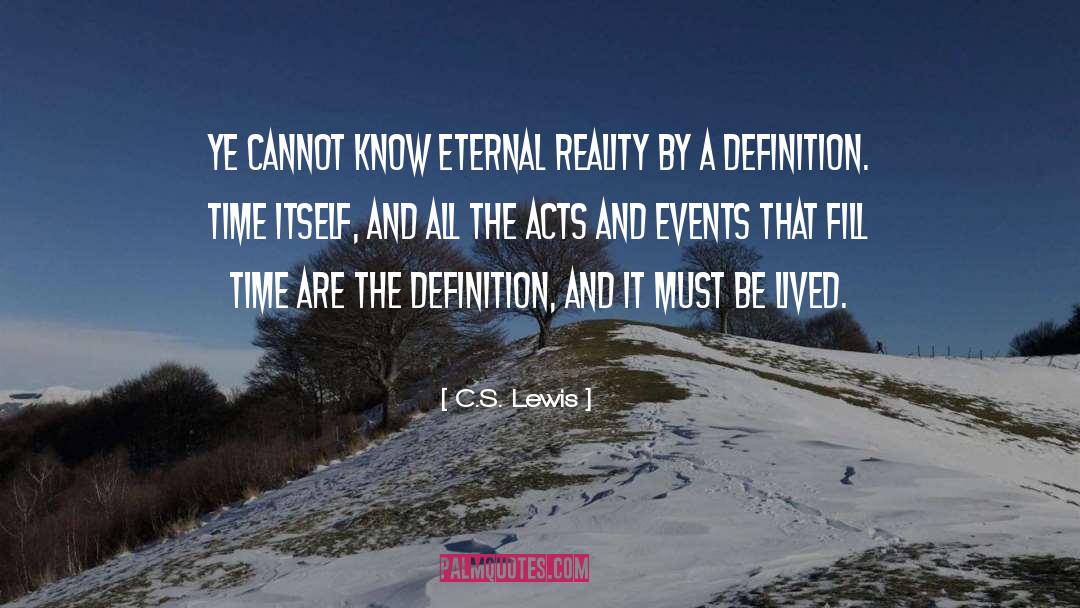 Definitions quotes by C.S. Lewis