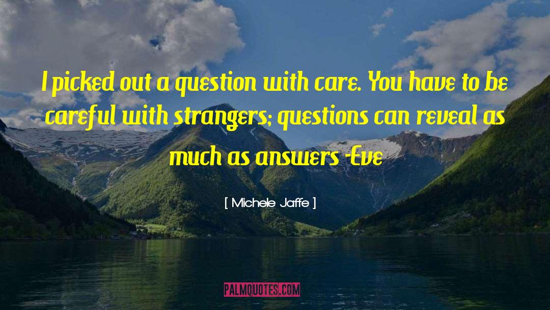 Definitive Answers quotes by Michele Jaffe