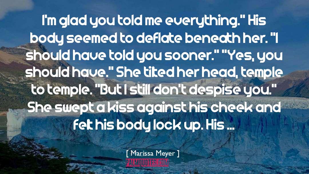 Deflate quotes by Marissa Meyer