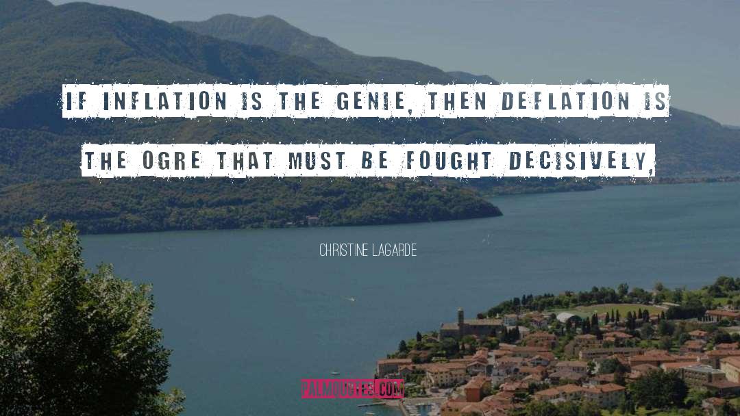 Deflation quotes by Christine Lagarde