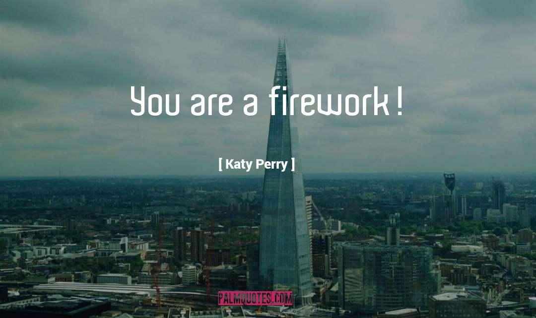 Defocused Firework quotes by Katy Perry