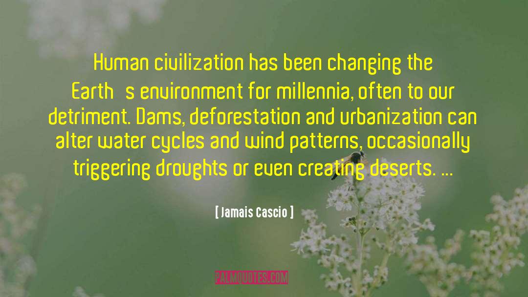 Deforestation quotes by Jamais Cascio