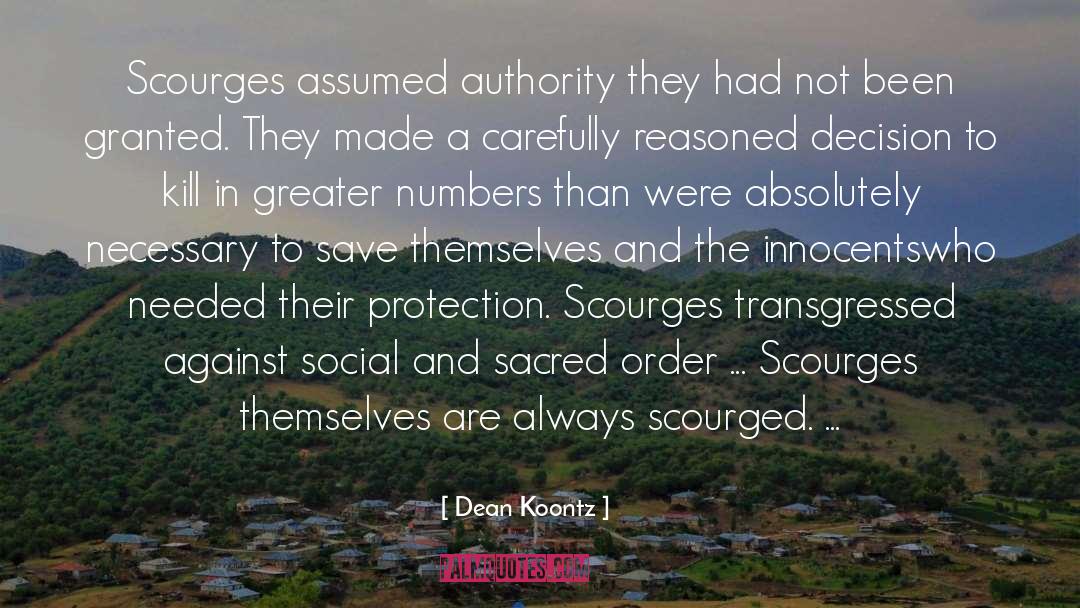 Defying Authority quotes by Dean Koontz
