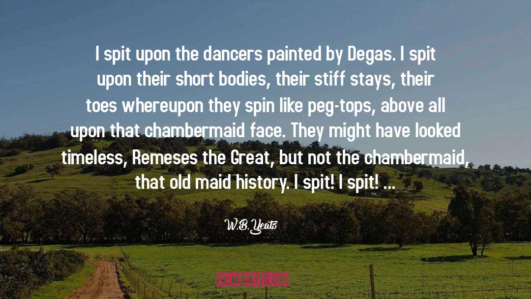 Degas quotes by W.B.Yeats
