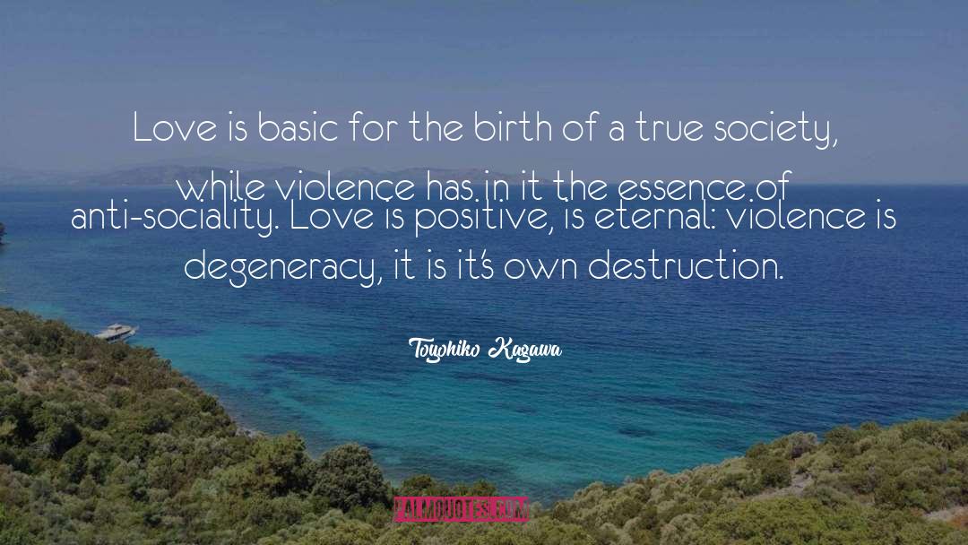 Degeneracy quotes by Toyohiko Kagawa