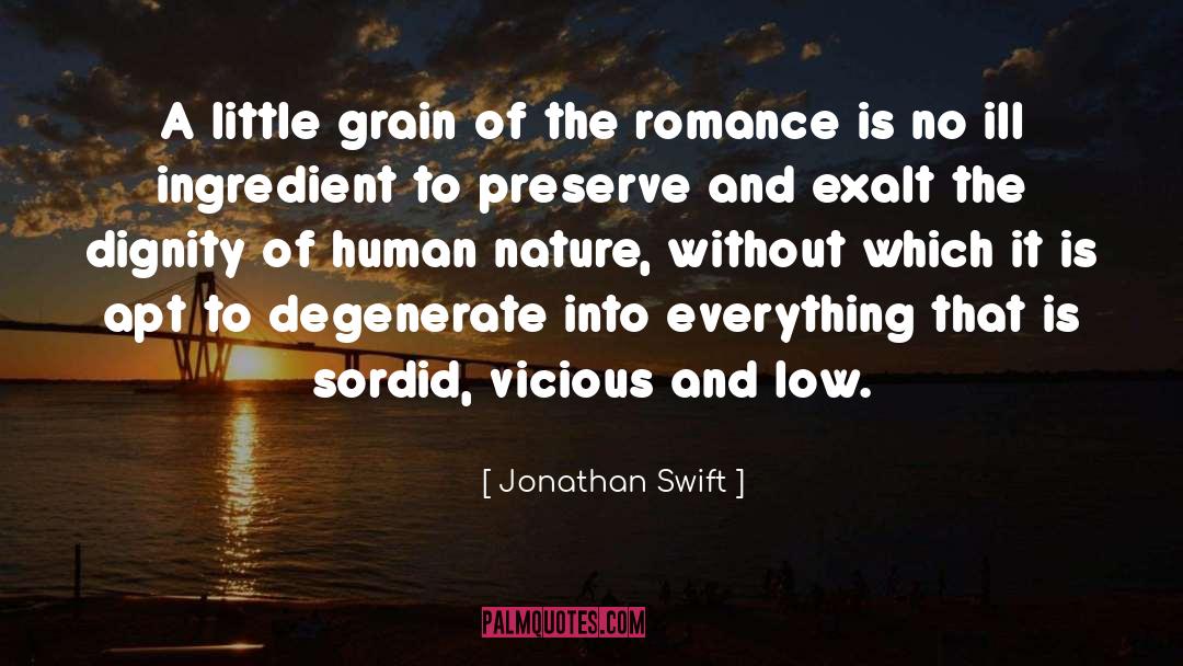 Degenerate quotes by Jonathan Swift