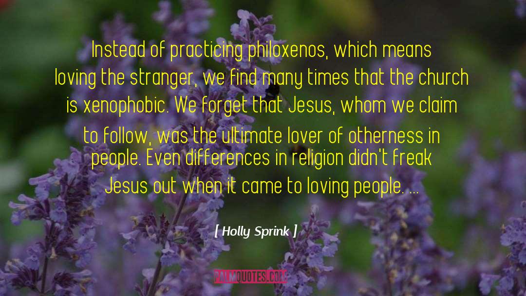 Degeneration Of Religion quotes by Holly Sprink