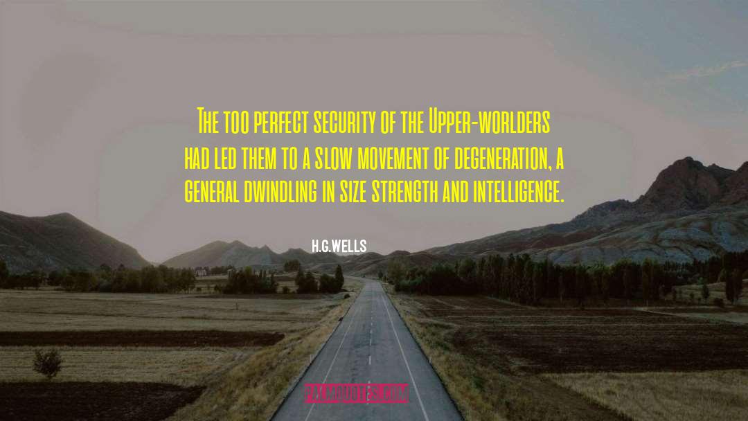 Degeneration quotes by H.G.Wells