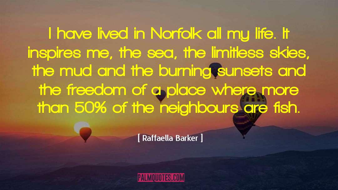 Degollados Norfolk quotes by Raffaella Barker