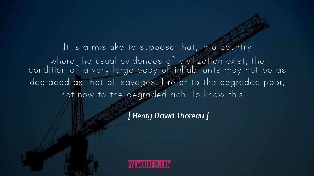 Degraded quotes by Henry David Thoreau