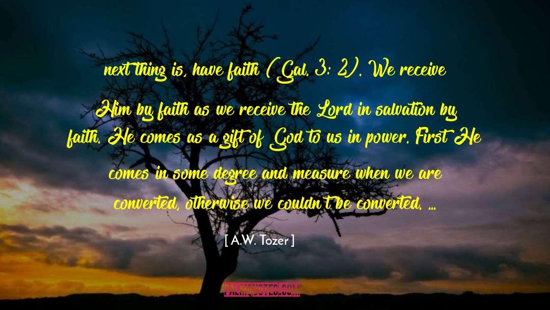 Degree Holder quotes by A.W. Tozer